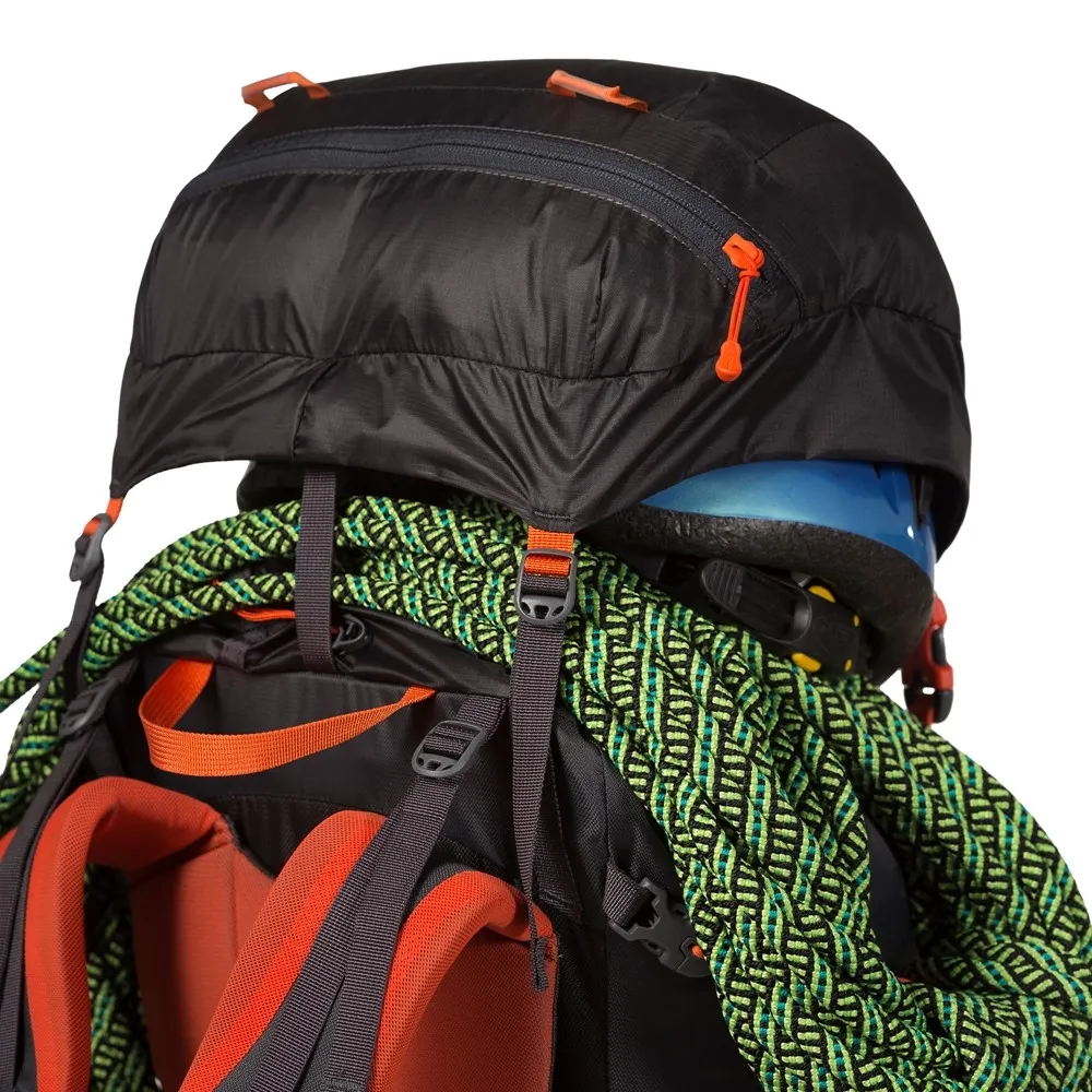 Backpack Bergans Helium 40 Solid Charcoal Koi Orange