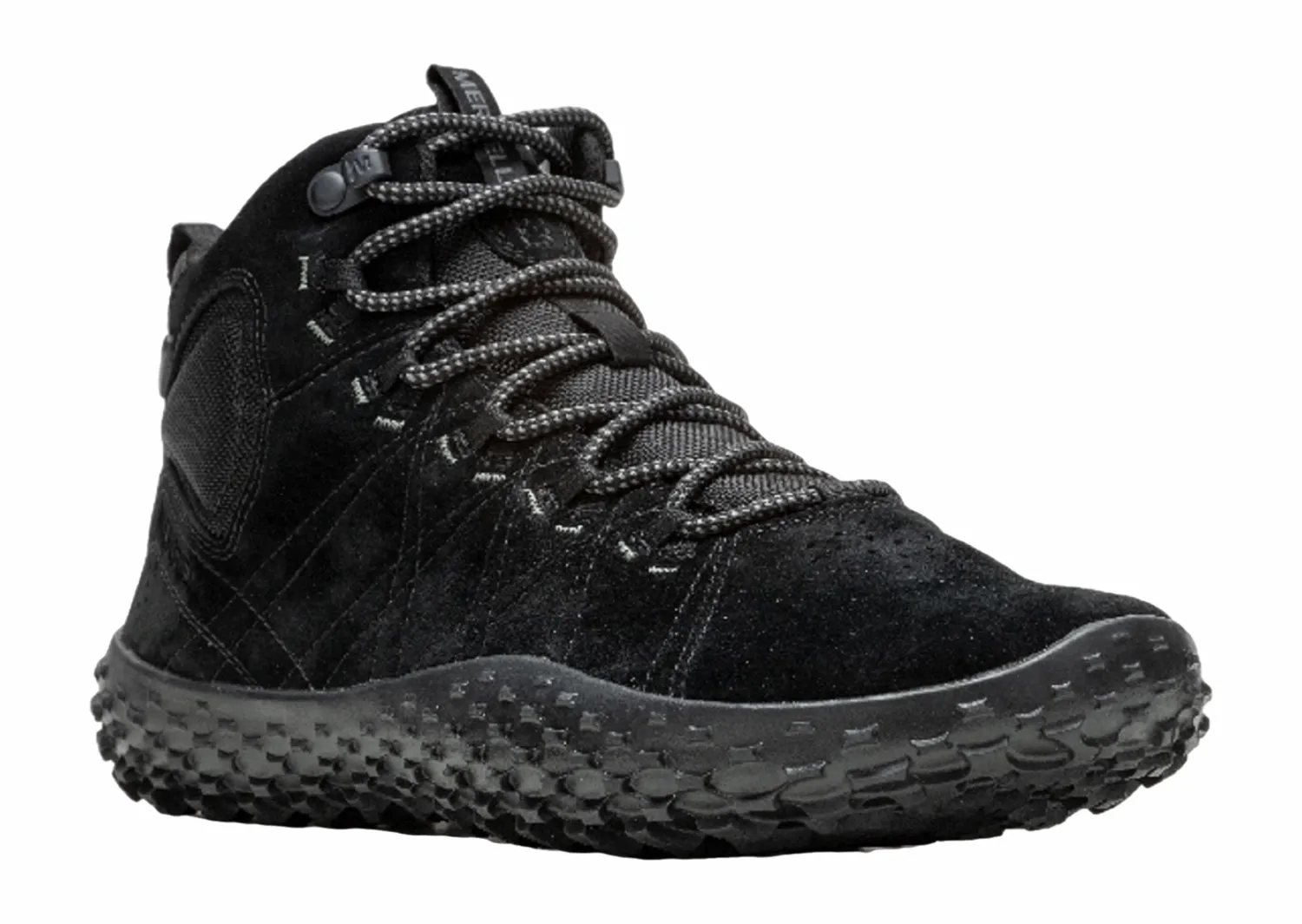 Barefoot Schoen Merrell Men Wrapt Mid Waterproof Black Black