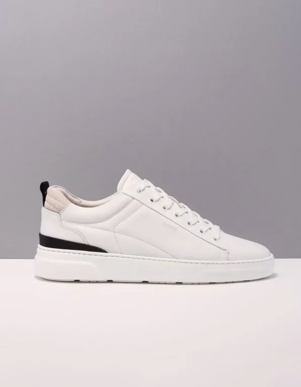 BLACKSTONE BG357  LAGE SNEAKERS  HEREN  WIT