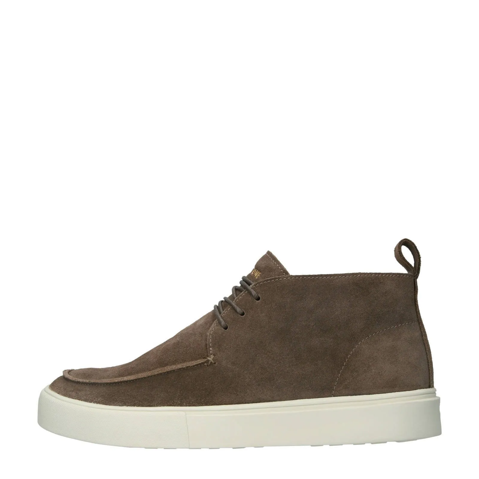 Blackstone Ruby Jerrik  suède veterboots donkerbruin  