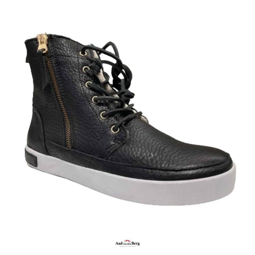 Blackstone Shoes Damesschoenen Veterlaarsjes zwart