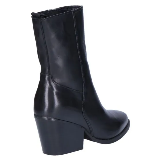 Blackstone WL75 Enkellaars black leather 7 cm