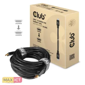 CLUB3D HDMI 2.0 4K60Hz RedMere Kabel 10 meter