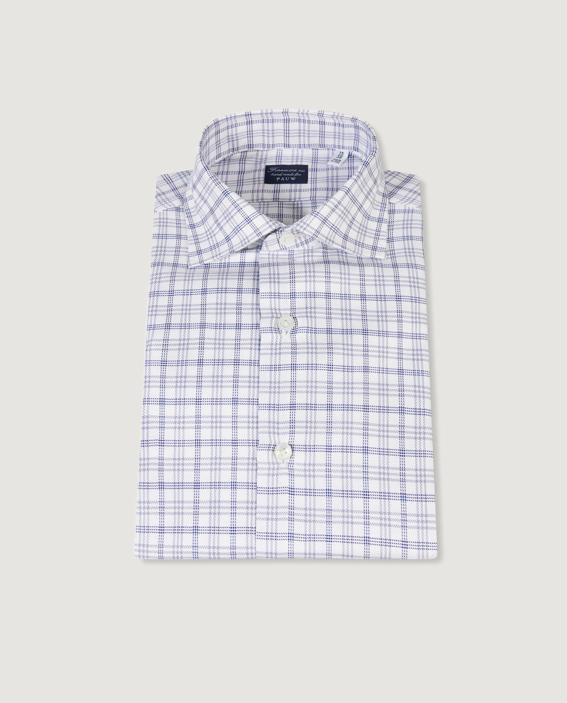 Finamore Geruit Shirt