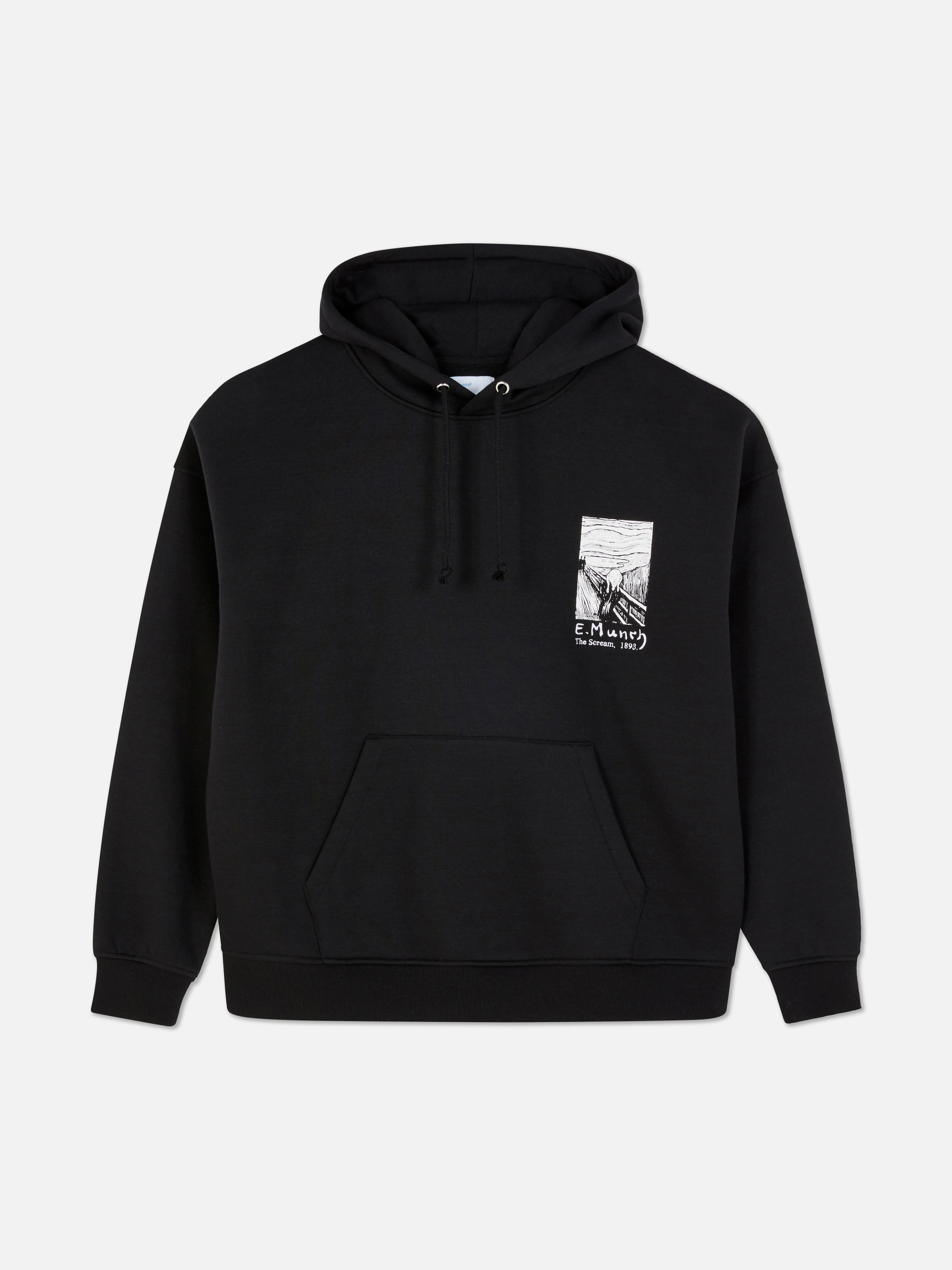 Hoodie met print Edvard Munch The Scream