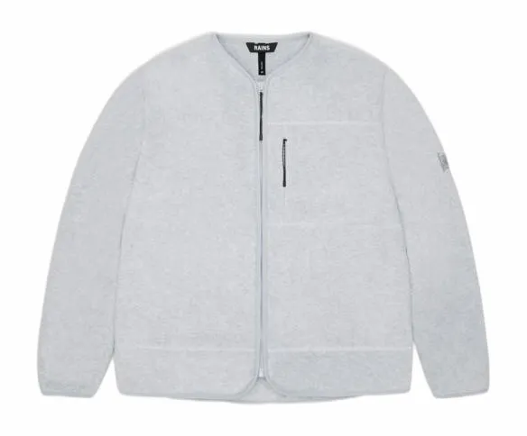 Jas Rains Unisex Fleece Jacket T1 Grey Melange