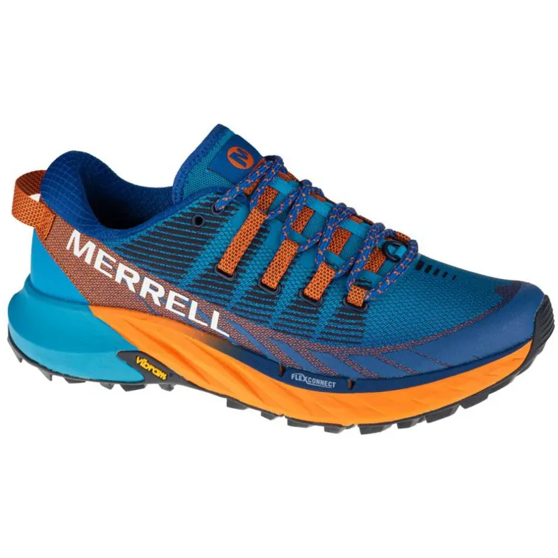 Merrell Agility Peak 4 Trail M J135111 schoenen blauw