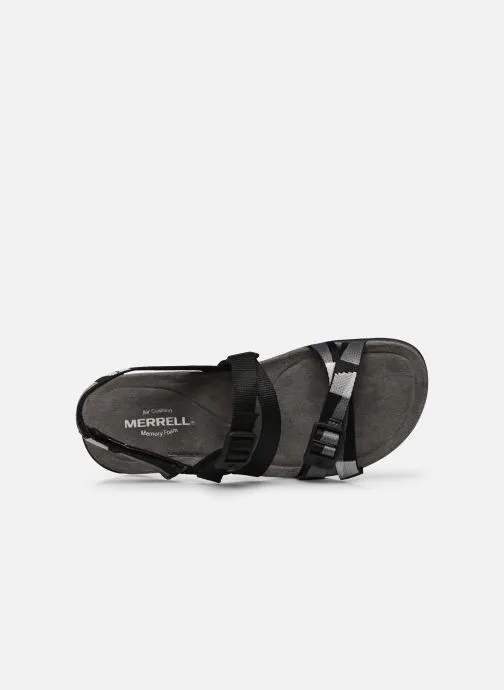      MERRELL DISTRICT 3 BACKSTRAP WEB  ZWART   