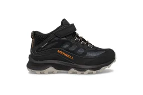 Merrell Moab speed Mid A/C waterproof wandelschoen zwart KIDS