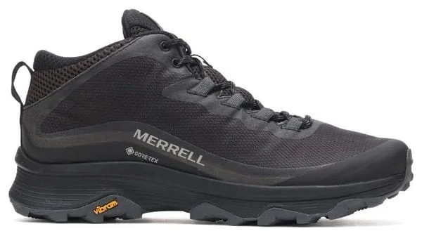 MERRELL MOAB SPEED MID GORETEX WANDELSCHOENEN ZWART 41