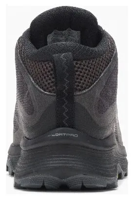MERRELL MOAB SPEED MID GORETEX WANDELSCHOENEN ZWART 41