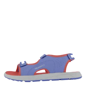 Merrell schoenen Panther Sandal 3.0 Blue/coral