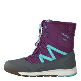 Merrell schoenen Snow Crsuh Wtpf Purple/turquoise