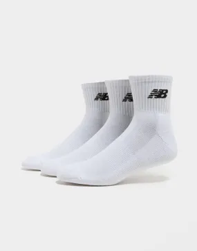 New Balance 3-Pack Everyday Quarter Socks