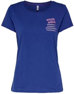 Only Lila Life Fit Glitter Top