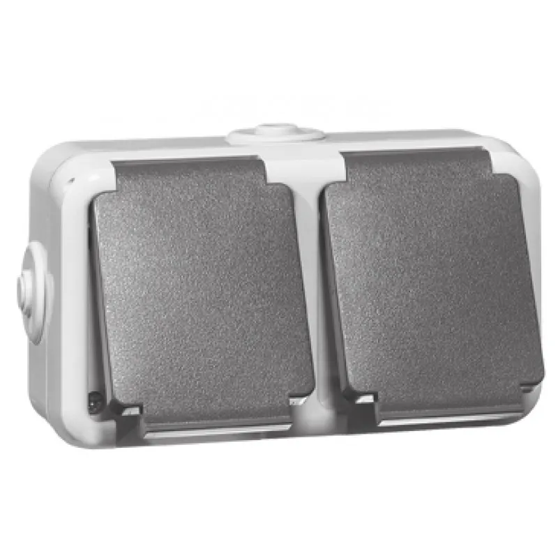 PEHA SPATWATERDICHT  WANDCONTACTDOOS 6632WAB