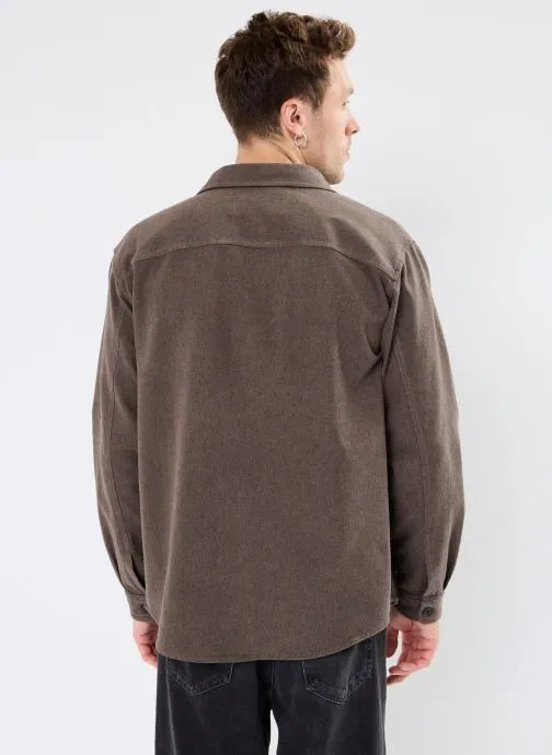      SELECTED HOMME SLHHEAVY TWILL OVERSHIRT LS NOOS  BRUIN   