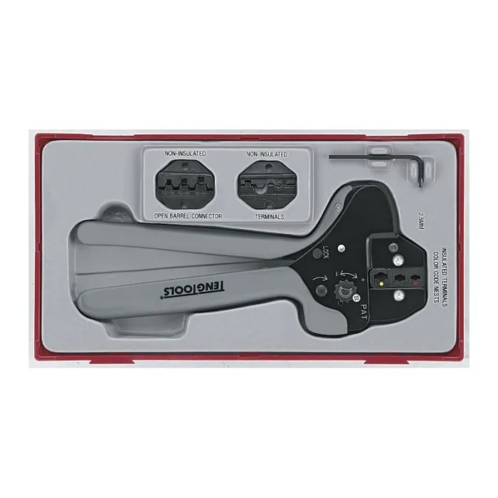 TENG TOOLS TTCP04 RATELKRIMPTANGEN SET  4DELIG