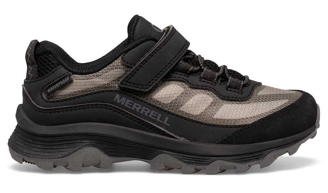 Wandelschoen Merrell Kids MOAB Speed Low A/C Waterproof Black