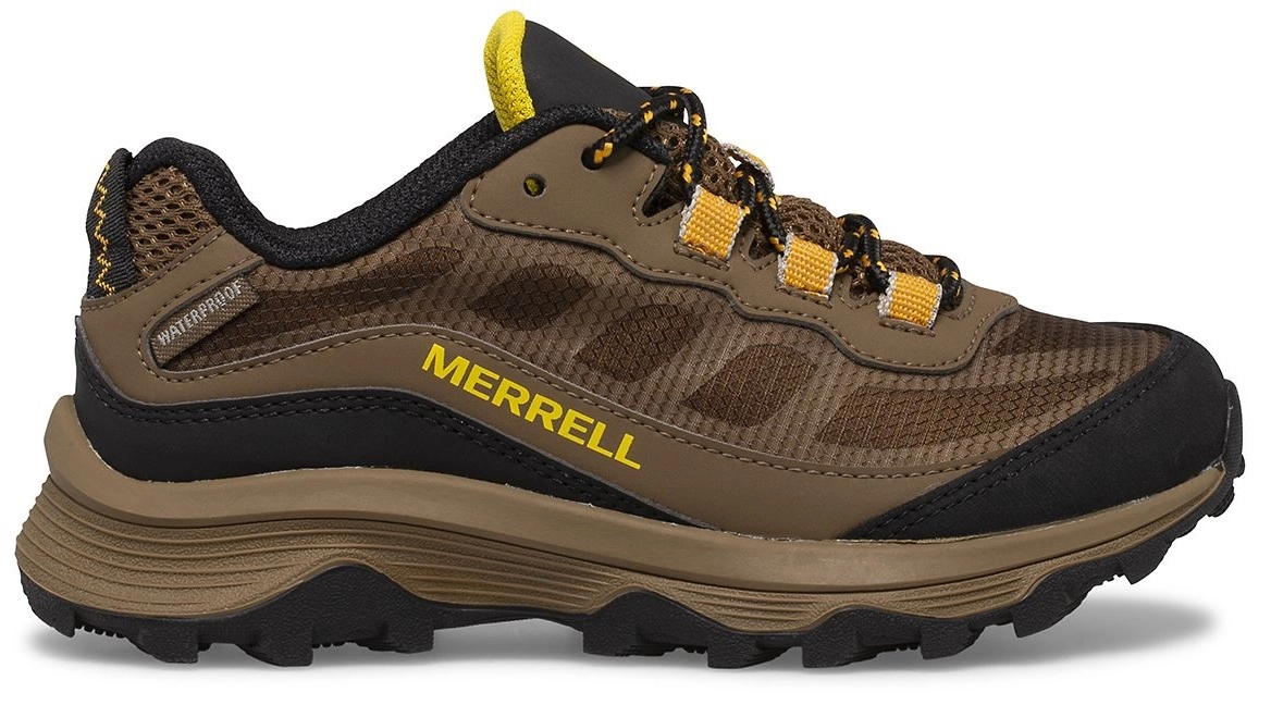 Wandelschoen Merrell Kids MOAB Speed Low Waterproof Walnut