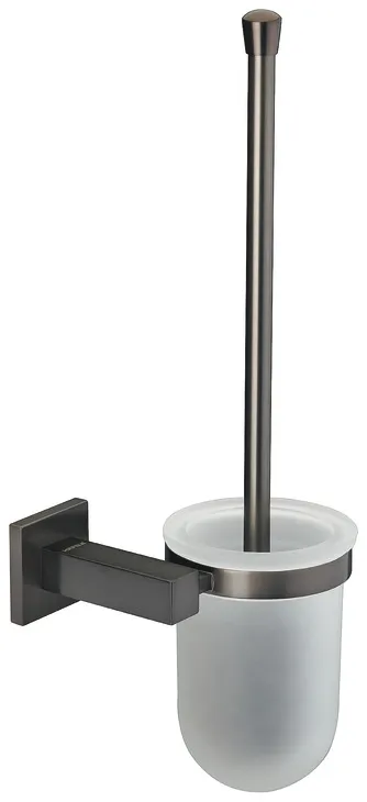 WCBORSTELGARNITUUR, MET GLAS GESATINEERD