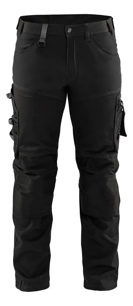 WERKBROEK MET STRETCH 1799/1860/9900  ZWART  C48